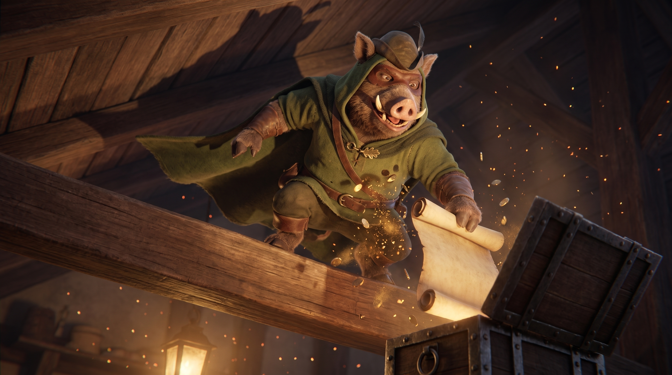 The outlaw taking the ledger